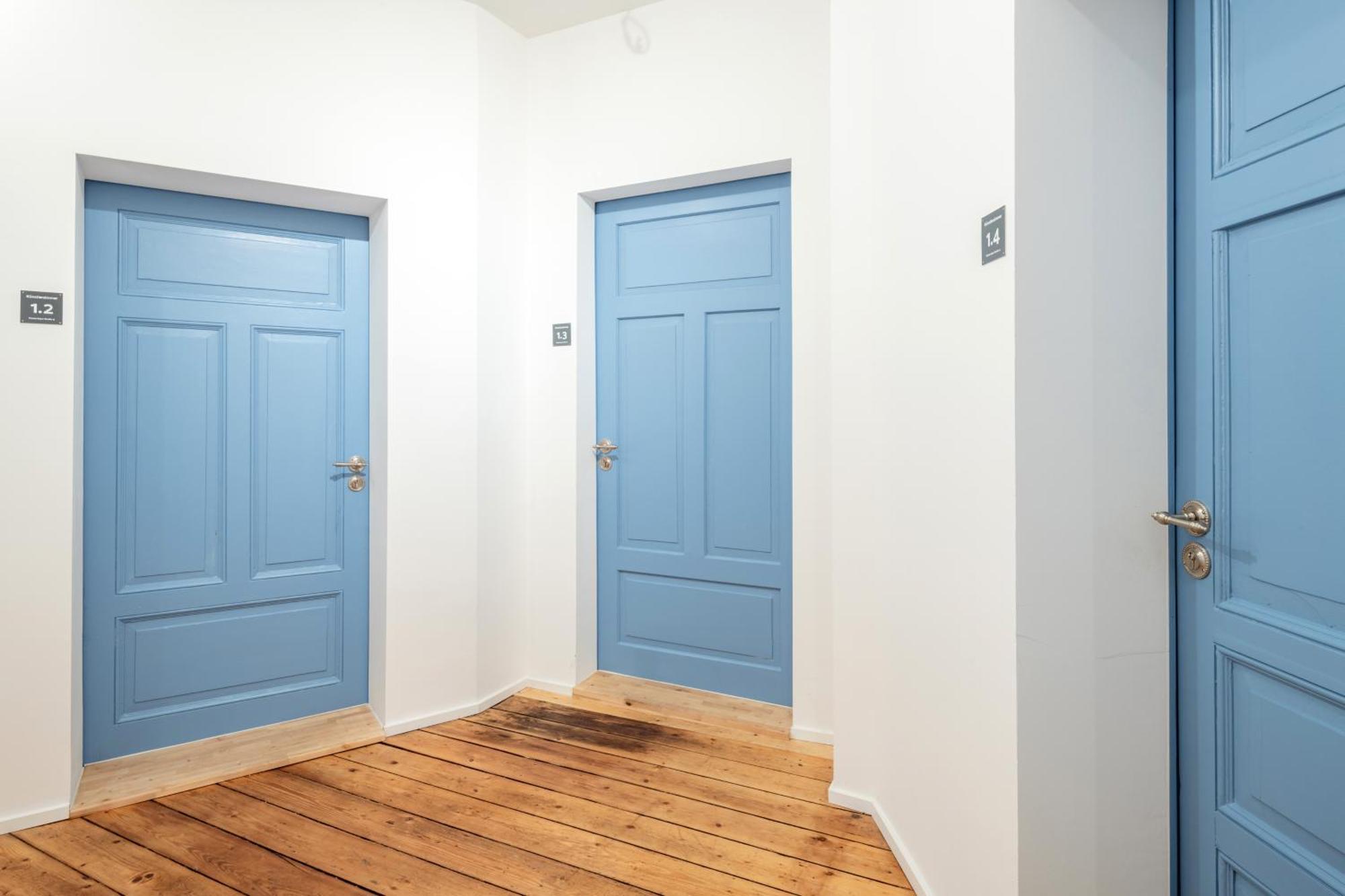 Kuenstlerzimmer Im Kulturhaus Haeselburg Gera Exteriör bild